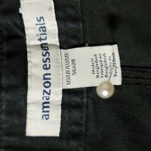 Amazon Essentials 6 Pocket Cargo Pants 56w 28l Black